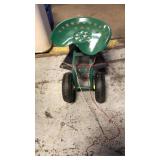 Rolling garden seat  green