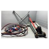 Jumper cables, jack
