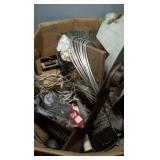 Box of assorted items