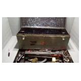 Toolbox with contents