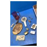 Lighter,needles book. More