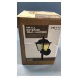Small exterior wall lantern Small exterior wall lantern