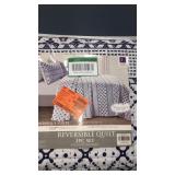 King reverse-able 3 piece set quilt King reverse-able 3 piece set quilt
