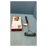 Long handle grill brush,kabob set Long handle grill brush,kabob set