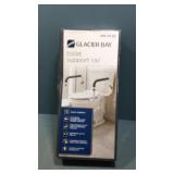 Toilet support rail Toilet support rail