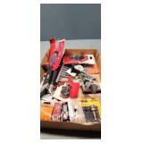Screw driver, wrench, hex key, bit set, cutter Screw driver, wrench, hex key, bit set, cutter
