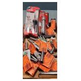 Halo ring, tub wrench, bits, assorted size drives Halo ring, tub wrench, bits, assorted size drives