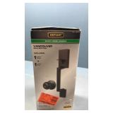 Matte black entryway door handle Matte black entryway door handle