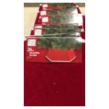 8 26 inch red and white tree collar 8 26 inch red and white tree collar