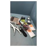 Electric cord, boxes,plates,hangers Electric cord, boxes,plates,hangers