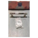 Polished nickel drawer pulls Polished nickel drawer pulls