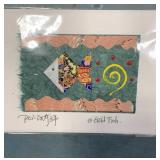 Pri-ling becker origami goldfish card