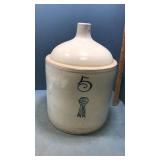 5 blue ribbon crock jug