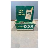 Metal vintage kook match holder