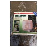 Portable camping toilet. New