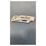 Bass fishing knife, and rite edge knife