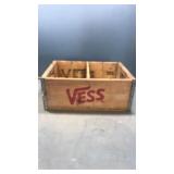 Vess wood crate