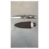 Boot knife with sheath