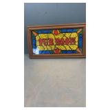 Pub room sign