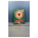 Gasoline Texaco motor oil sign