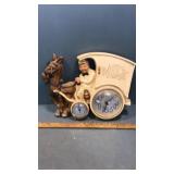 Milk clock/thermometer