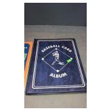 Baseball card album w Nolan Ryan cards and