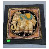 Decorative mat elephant from Thailand