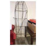Vintage metal army stretcher MILTARY