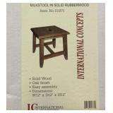Milk stool new in box