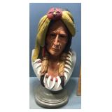 Bust of Native American