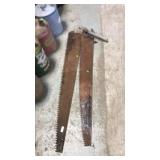 2 vintage saws