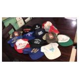 14 vintage ball caps