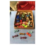 Lot of  hot wheels and old cars