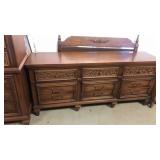 72x19 mcm dresser w mirror matches  5090