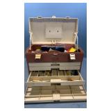 Plano tackle box with contents