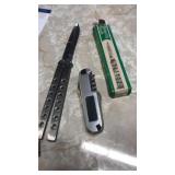 Butter fly knife and tool knife