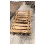 Wood cage