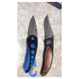 Frost and blue knives