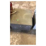 Green metal cabinet