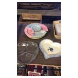 Lazy Susan ,heart plate