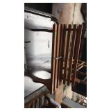 Wood bench. Deco (small)