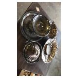 Metal dish lot