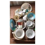 Cups and saucers