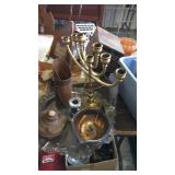 Brass candle holder,copper