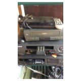 Vhs and DVD players