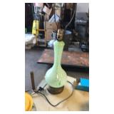 Vintage glass lamp