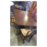 Duncan five table 4 chairs