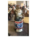 Jim Beam decanter. Elephant