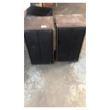 2 big speakers