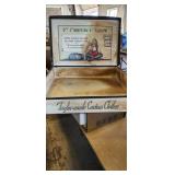 Vintage Clothes advertising box